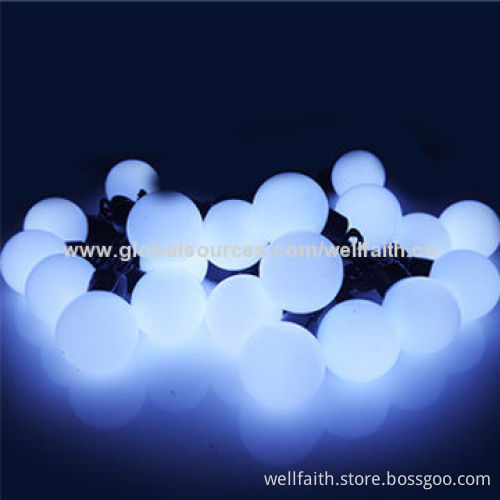 2014 Hot Selling LED Ball Lights for White Romantic Wedding Layout, 220V Voltage